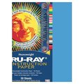 Tru-Ray Tru-Ray 054129 Construction Paper 12 x 18 In. Blue; Pack Of 50 54129